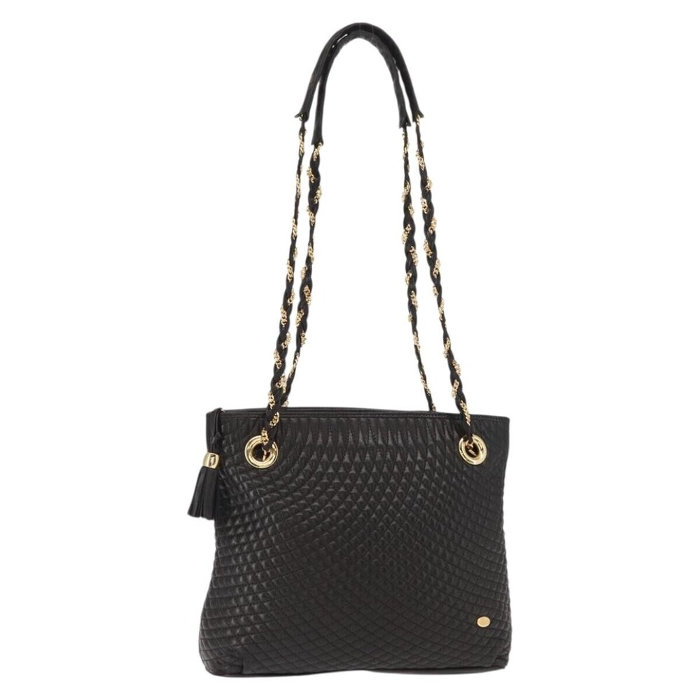 Bally Vintage Chain Quilted Leather
